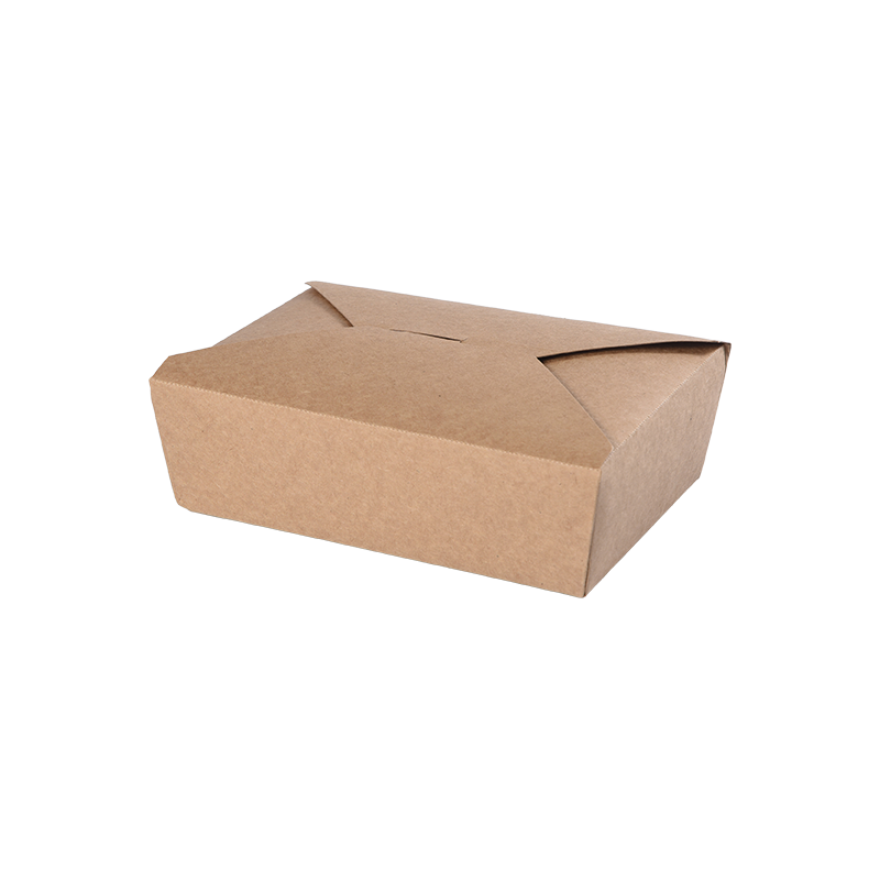 Bekas Makanan Kotak Bawa Keluar Kertas Kraft