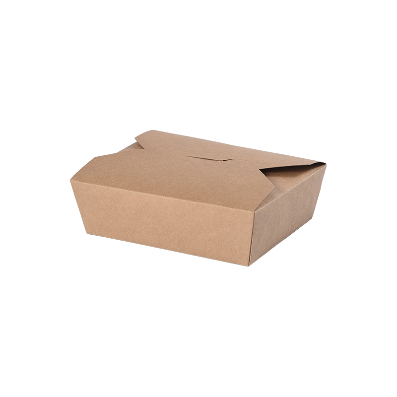 Bekas Makanan Kotak Bawa Keluar Kertas Kraft