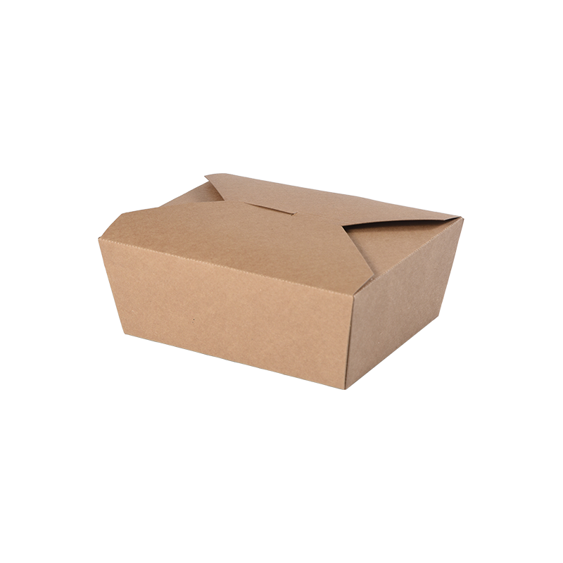 Bekas Makanan Kotak Bawa Keluar Kertas Kraft